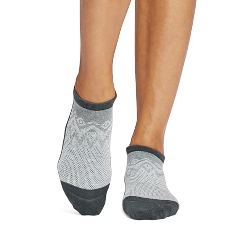 Image of TAVI Savvy Pilates Socks - Grip Socks for Women with Non-Slip Grips, Heel Tab, Arch Support, Wear for Yoga, Barre