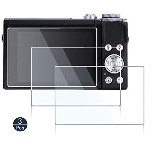debous Screen Protector Compatible for Canon EOS M200 Powershot G7 X Mark III G7X III Digital Camera,Anti-Scratch Tempered Glass Clera Hard Protective Film Shield Cover Guard (3pack)
