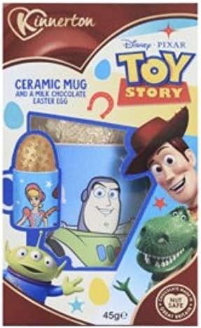 Kinnerton Toy Story Mug and Milk Chocolate Easter Egg, 45g