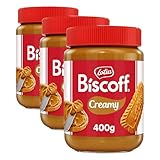 Lotus Biscoff | Crema para Untar | Original | Sabor Original Caramelizado | Vegano | Sin Aromas ni Colorantes Artificiales | Tarro PET | 400g (Paquete de 3)
