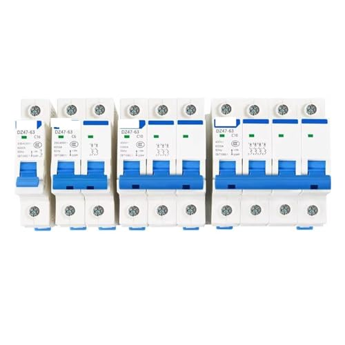 Disjoncteur miniature AC 3P 25A type C pour la protection contre surcharges