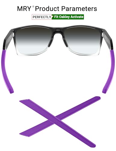 Image of Mryok Replacement Earsocks for Oakley Activate OX8173 / Activate AF OX8169F Sunglasses - Options