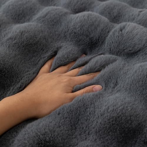 Housse de canapé en L peluche douce lavable protège canapé - 3