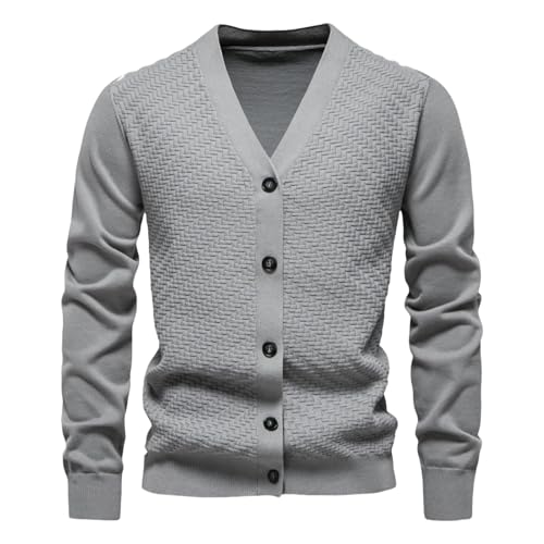 Cardigan en tricot col en V homme pour ne plus choisir entre style et confort