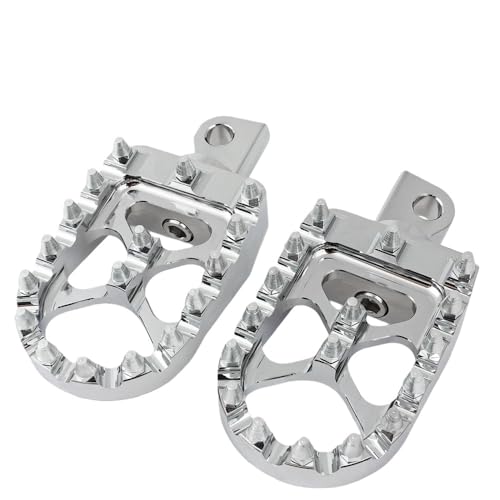 Marchepieds larges en acier renforcé pour Custom Wide Glide et Dyna