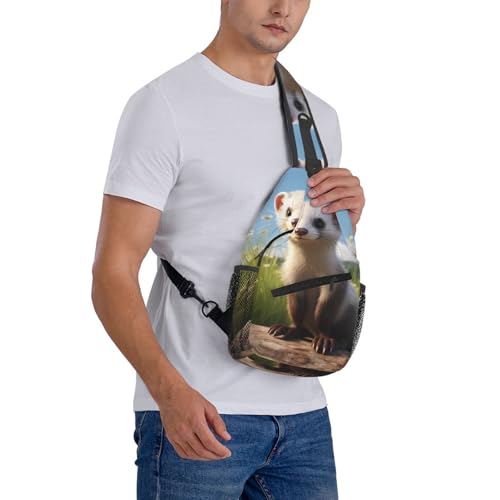 Sac de poitrine croisé confortable pour libérer vos poches et transporter vos affaires - 7
