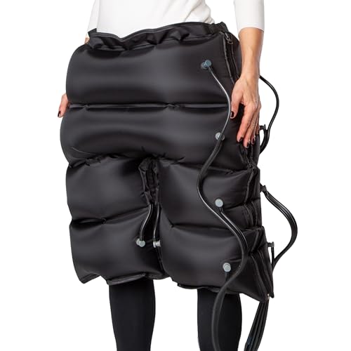 Dinamicamed Modelo Clásico Pantalón para Presoterapia Glúteos 4 Cámaras de Aire, Pantalón Completo con Tubos…