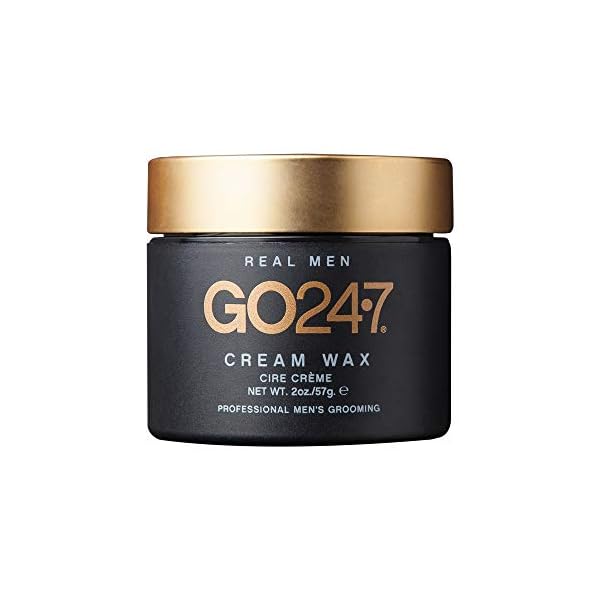 GO247 Cream Wax - Medium Hold / Natural Finish, 2 Oz