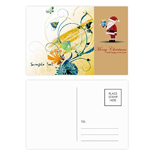 Cartes postales papillons fleurs rurales lot de 20 souvenirs poétiques papier