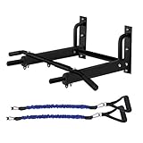 JDKC- Klimmzugstange Klimmzugstange,An Der Wand Montierte Klimmzugstange,Boxsack für Das Fitnessstudio und Trainingshaken-Übungshalterung,Oberkörper-Trainingsstange klimmzugstange