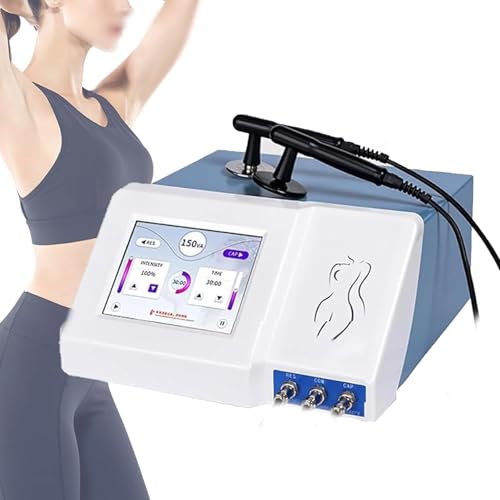 Cplsntaeam Máquina de Adelgazamiento Corporal de 448 Khz, máquina portátil para desarrollar músculos con 8 sondas de Trabajo, para Rostro, Brazos, piernas, Muslos, Caderas, Cintura