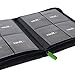 Vault X 4 Pocket Trading Card Zip Binder, 160 Cards, Premium Exo-Tec Album Material, 20 Side-Loading Pages, Folder for Collectible Games, Sports, TCG (Black)