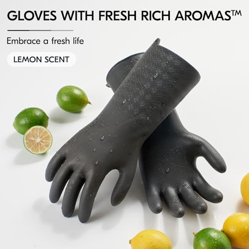 Vgo... Heavy-Duty Industrial Work Gloves, 2X Thick TPE, Abrasion & Tear Resistant - Image 2