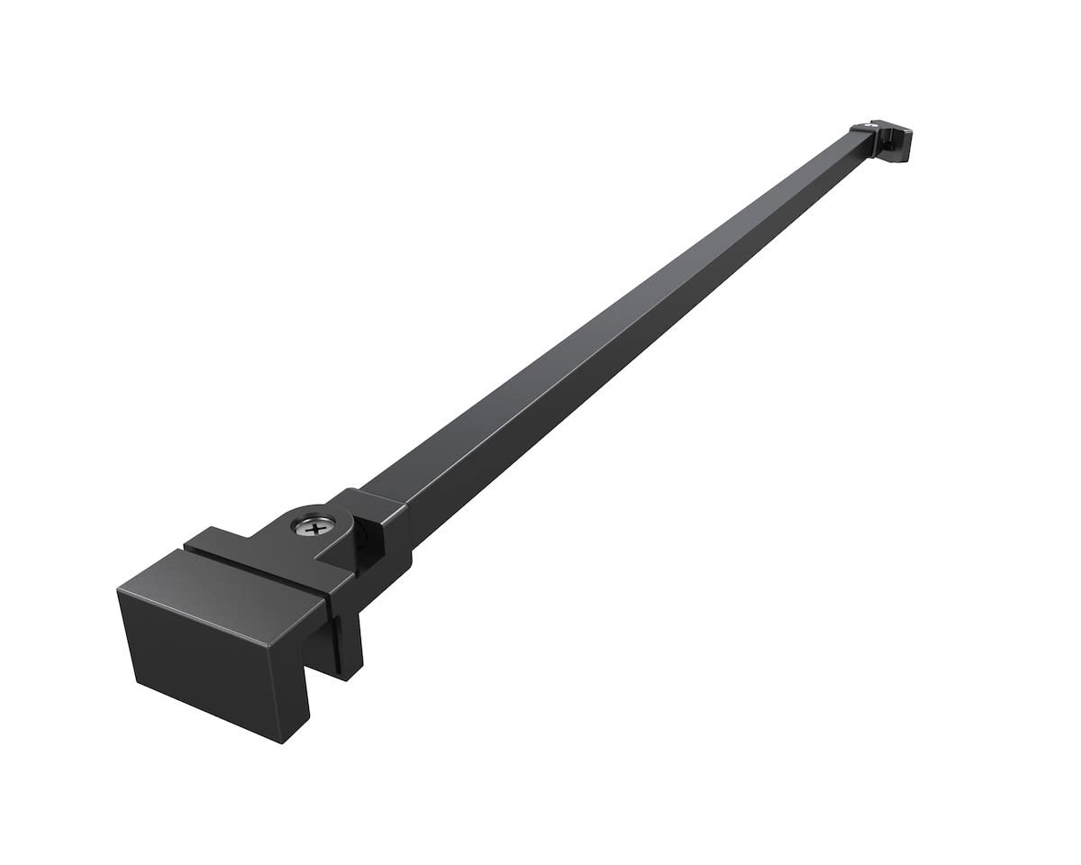 Swiss Aqua Technologies - Walk-in Braccio di Montaggio per parete doccia 120 cm, Nero (ZAV3C) - ZAV3C