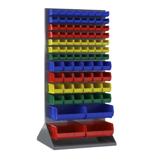 Akro-Mils Heavy Duty Double Sided Steel Floor Rack #TOP20