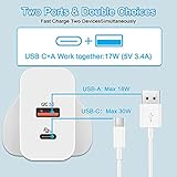 30W USB C Charger, Cshare PPS PD QC 3.0 Fast Plug for Google Pixel 9/9Pro/8/8Pro/8a/7/7 Pro/6 Pro/6/6a,iPhone 14/15/14 Pro Max/13 Pro Max/12, DJI Mini 4 Pro,2M Type C Cable - Image 2