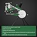BEAMNOVA Leather Cobbler Sewing Stitching Machine Shoe Repair Tool Equipment Hand Heavy Duty Industrial with Needles Leather Craft Kit, Green
