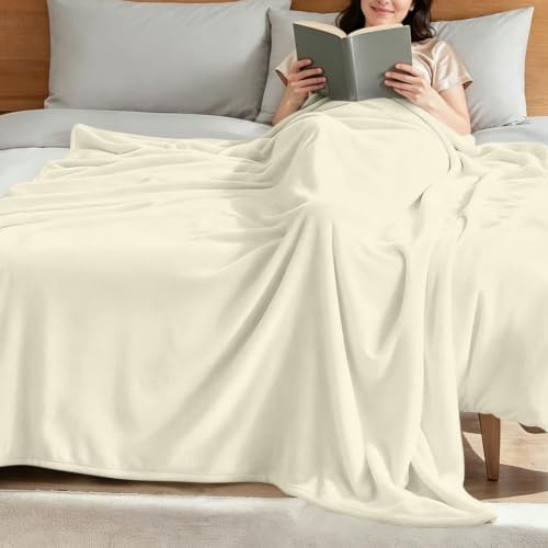 Soft Fleece Throw Blanket Cozy Warm Plush Flannel Bed Blanket Sofa,Office - image 9