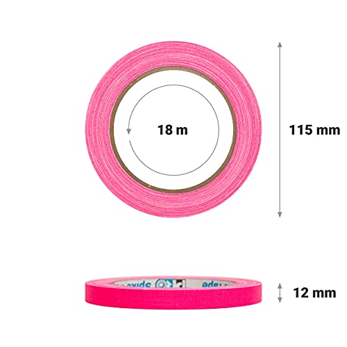 Image of Pro Tapes Pro Spike Stack 1 /2 x 20 Yard (4) Flourescent Variety