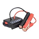 車のバッテリージャンプスターター 、ポータブルカージャンプスターター - 安全なポータブルコンバーターアダプター 、RV用の自動車バッテリーブースターインバーター、屋外、キャンプ