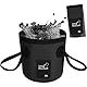 SZKKQKJ faltschüsse,Faltbarer Eimer,Faltschüssel Eimer 20L Outdoor Faltbarer Eimer, Angeln, Party und Garten(Schwarz,20L), Falteimer aus Langlebigem Planen Gewebe für Camping