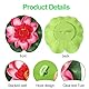 Giutsaull 6 Stück Schwimmende Blumen Künstliche Seerosen, Teichpflanzen Künstlich, Wasserlilie Pflanzen 10cm, Seerose Lotusblüte, Seerose Blume Dekor für quarium Pflanzen, künstliches Aquarium