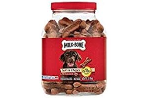Milk-Bone Soft & Chewy Dog Snacks (Beef & Filet Mignon Recipe)