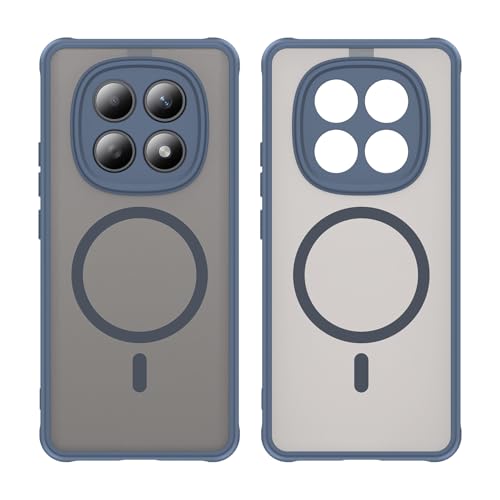 Image of Compatible with REDMI Redmi Note 15 5G Case Cover,Compatible with MagSafe,Anti-Fall,Compatible with Xiaomi Redmi Note 15 4G 2510DRA23E 2510DRA23G Cell Protective Phone Case Blue