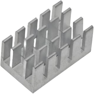 5PCS Heatsink Radiator Cooler Radiator 22x13x11MM Silver Slot Heat Sink