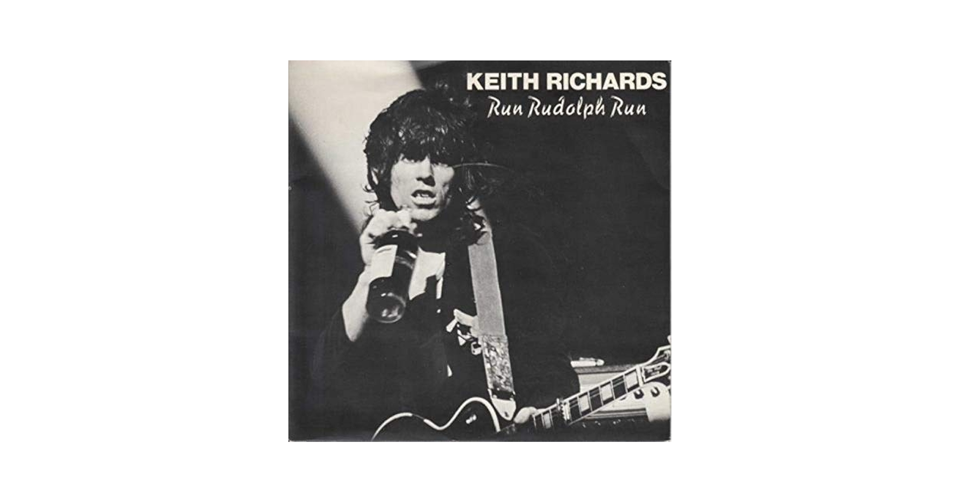 新品未開封！　KEITH RICHARDS  RUN RUDOLPH RUN KEITH RICHARDS 'RUN RUDOLPH RUN' LP (Red & Black Splatter Vinyl)