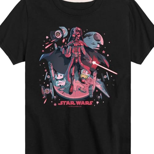 STAR WARS - Darth Vader Illustration - Toddler and Youth Short Sleeve Tee3