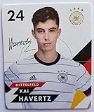 EM 2020 Rewe EM 2020 DFB - Sammelkarten - Normale - Nr. 24 - Kai Havertz - Plus 1 spezielle toysagent Sonderkarte