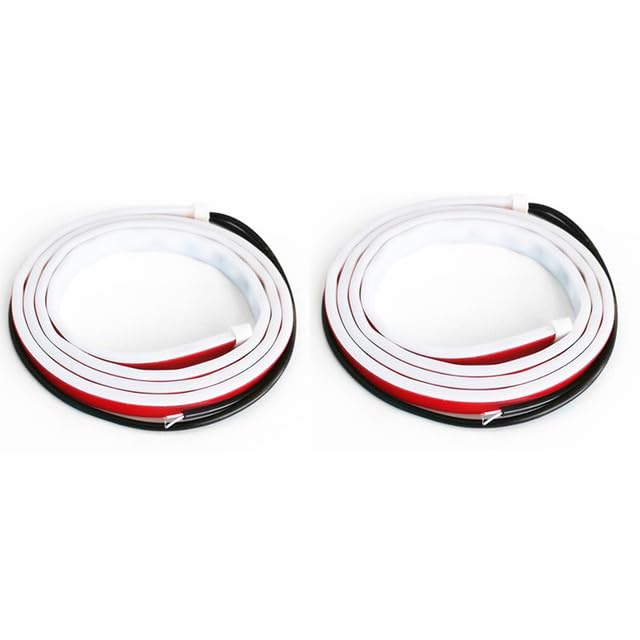 Automobile - Car LED Door Warning Light Streamer Lamp Accessories For Mitsubishis Asx OUTLANDERs LANCERs EX Pajero Evolution Eclipse GrAndiss (2pcs)