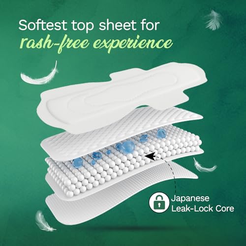 Image of Pee Safe Comfort Ultra Thin Sanitary Pads For Women | XXL | 12 Pads For Rash Free Periods | Cottony Soft Sanitary Napkins For Ultra Comfort | Dual Wings | Toxin Free | Extra Long | Unscented