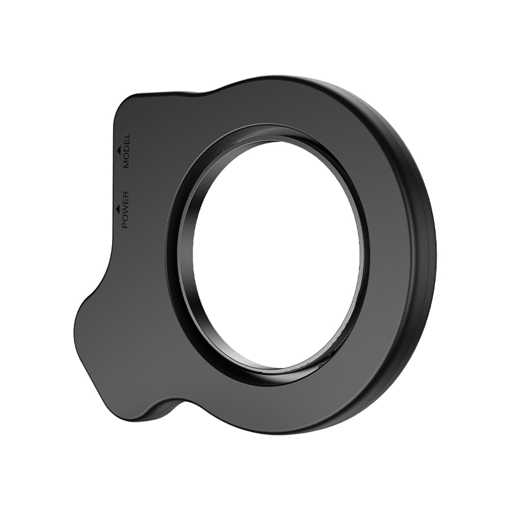 Objectif Macro, Lumière Annulaire de Remplissage, Ring Light, 3 Couleurs, 5 Niveaux, 2700k-6500k, 32 LED, 45 Effets D'Éclairage pour Filtres de 37 Mm/52 Mm.