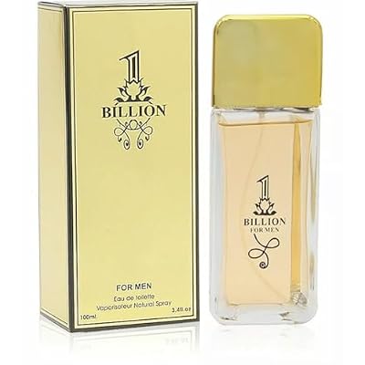 1 Billion, Fragrance for Men, 3.4 Oz -100 ml / Eau De Parfum Natural Spray Vaporizateur