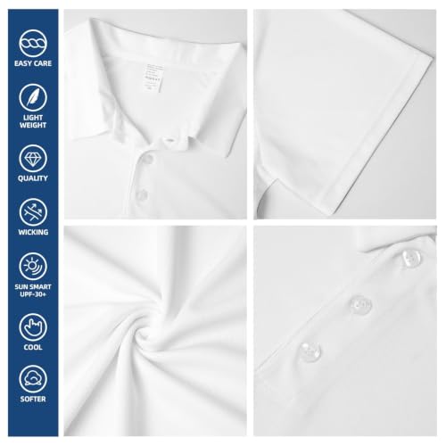 Camisas Polo de Golf Personalizadas para Adultos Unisex, Diseña tu Propia Jersey de Golf con Impresión en 4 Lados miniatura 3