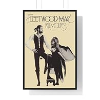 Official licensed Fleetwood Mac wall art: Fleetwood Mac Rumours Album Cover Artwork maxi poster for fans, collectors and rock decor Large poster size: 61 x 91.5 cm maxi format for bedrooms, studios, offices, music rooms and home bars Supplied unframe...