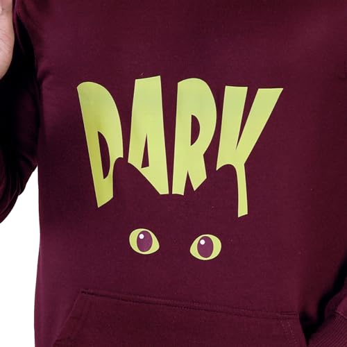Image of Men's Printed Fleece Hooded Sweatshirt