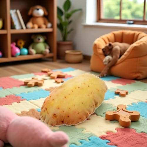 Juguete para Perros con Forma de Papa y Sonido Chirriante miniatura 7