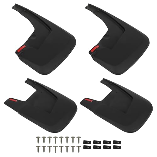 Image of ECCPP Vehicles Mudguard Splash Guards Front & Rear Set fit for 2019-2024 for Ram 1500 3.6L 2020-2023 for Ram 1500 3L 2019-2024 for Ram 1500 5.7L Mud Flaps Flexible and Bendable Mud Flaps Splash