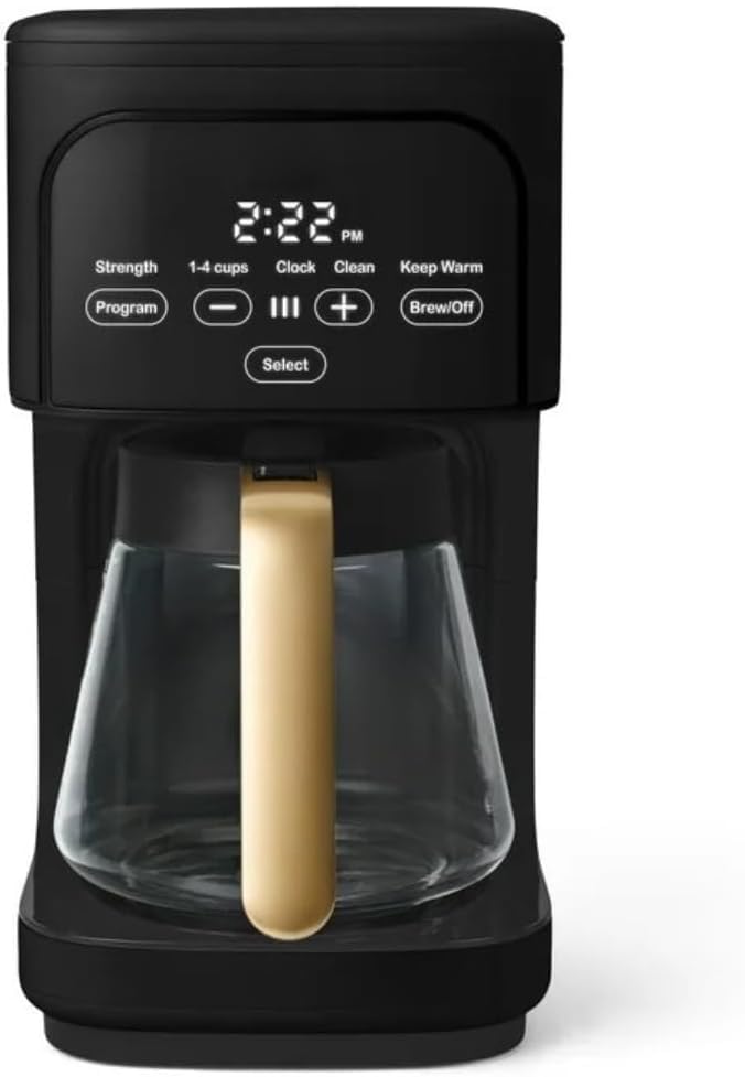 Image of 12 Cup Programmable Coffee Maker, by Drew Barrymore (Black Sesame)