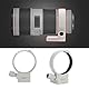 EBTOOLS Objektiv Stativschelle Stativschelle Stativring Stativ-Halterung halterungsring Aluminiumlegierungs Kamera Objektiv Stativ Mount Kragenring Ersatz für 70-200mm F4 / F4L