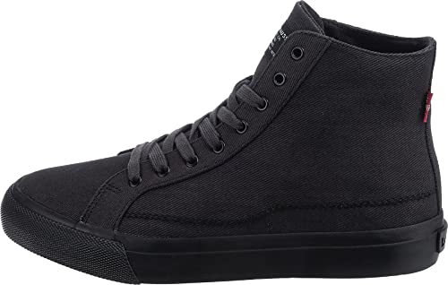 Levi's Decon Mid, Scarpe da Ginnastica Uomo, Nero