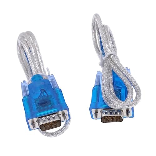 Câble USB vers port série RS232 double adaptateur CH340 DB9 transfert stable