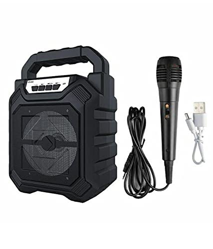 Yanmai Bluetooth Speaker Karaoke Portable Wireless, Black