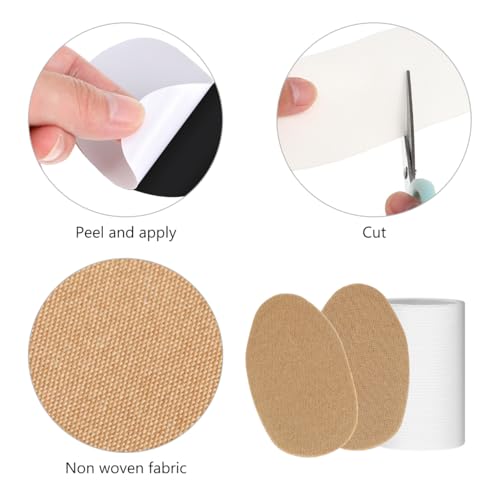 Image of POPETPOP Dog Ear Posting Kit 1 Pair Puppy Ear Supports for Stand up Correction Tool Suitable for Small Dogs Like Doberman Corgi Chihuahua