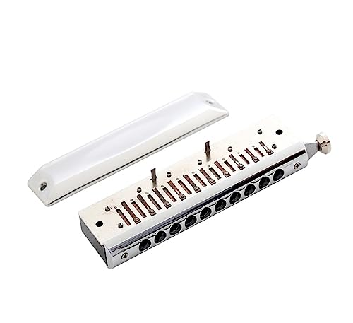 PacuM Harmonica par clé d’instrument 10 trous 40 tons Harmonica Instruments de musique Harmonica chromatique Harmonica - Les Beatles, Paul McCartney, John Lennon, RIngo Starr, George Harrison PacuM Harmonica par clé d'instrument 10 trous 40 tons Harmonica Instruments de musique Harmonica chromatique Harmonica – Image 3