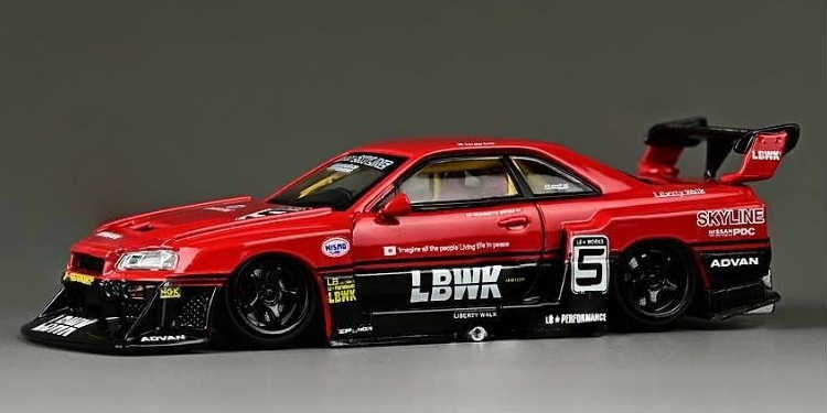 5台セット! 限定品 1/64 CM-MODEL LBWK 日産 スカイライン 5台セット! 限定品 1/64 CM-MODEL LBWK 日産 スカイライン 5台セット! 限定