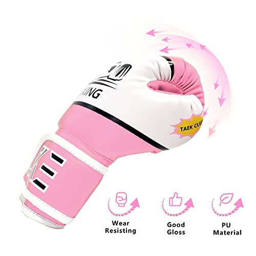 Image of CKE Kids Boxing Gloves for Kids Boys Girls Junior Youth Toddlers Age 5-12 Years Training Boxing Gloves for Punching Bag Kickboxing Muay Thai